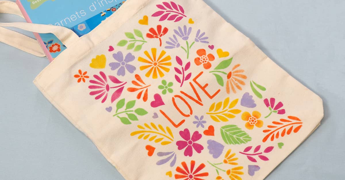 Tassen versieren met Textielverf