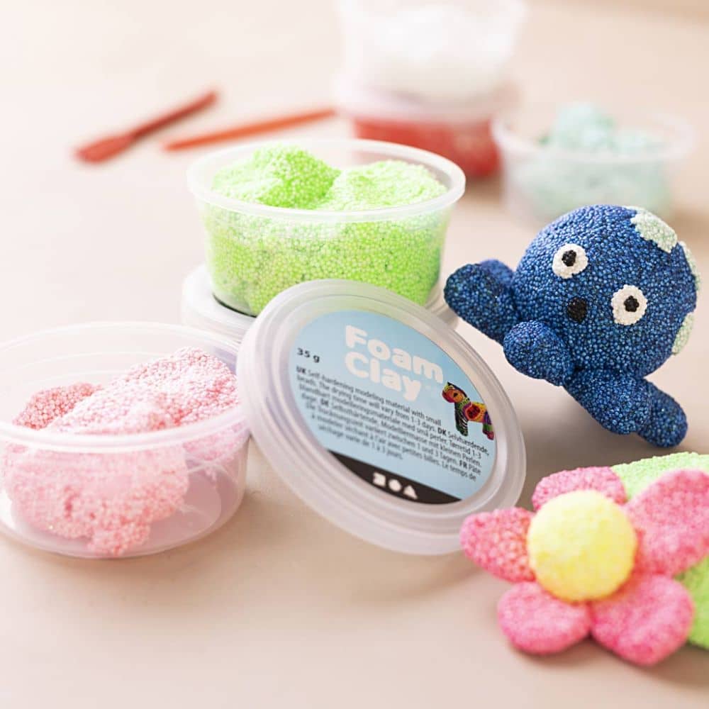 Fotolijstje versierd met Foam Clay