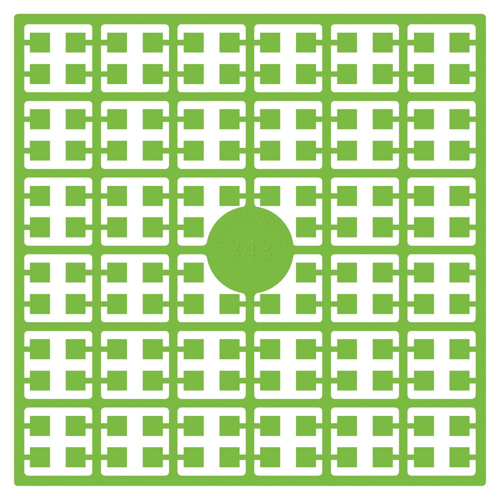 Pixelhobby Pixelmatje groen 343