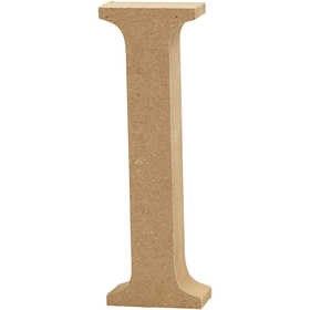 MDF Letter I | Hoogte 13 cm
