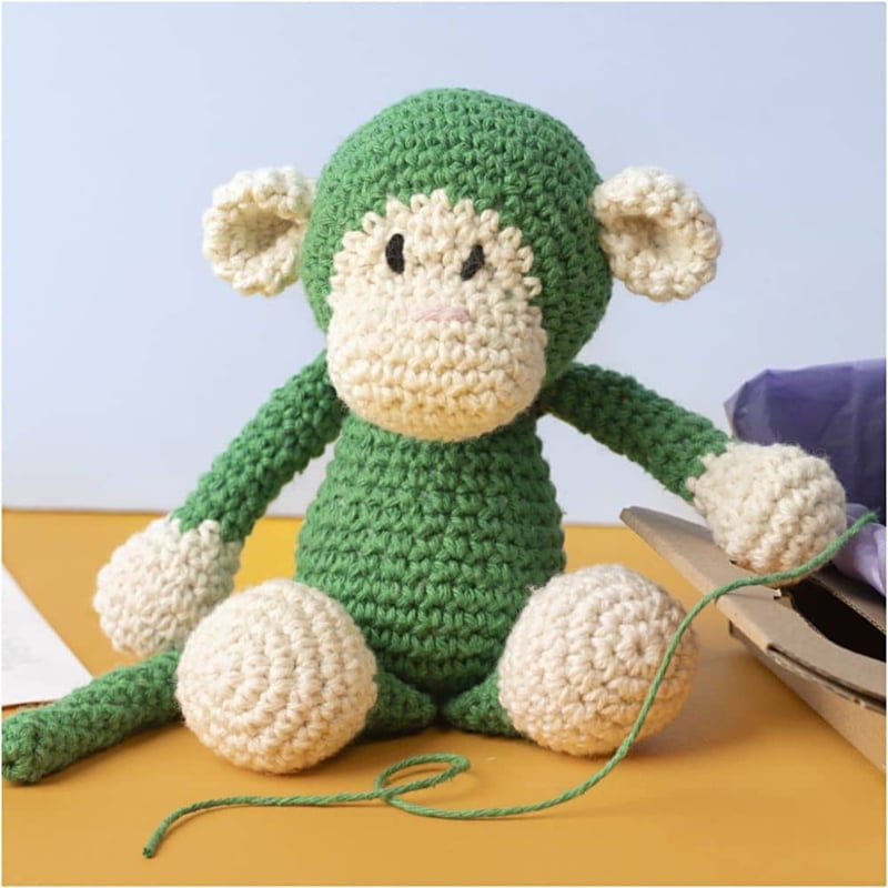 Haakpakket Amigurumi van Hoooked | Aapje Haken
