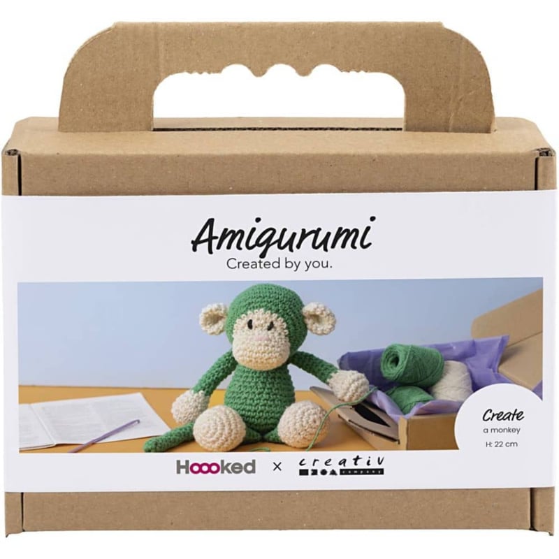 Knutselpakket Aapje haken