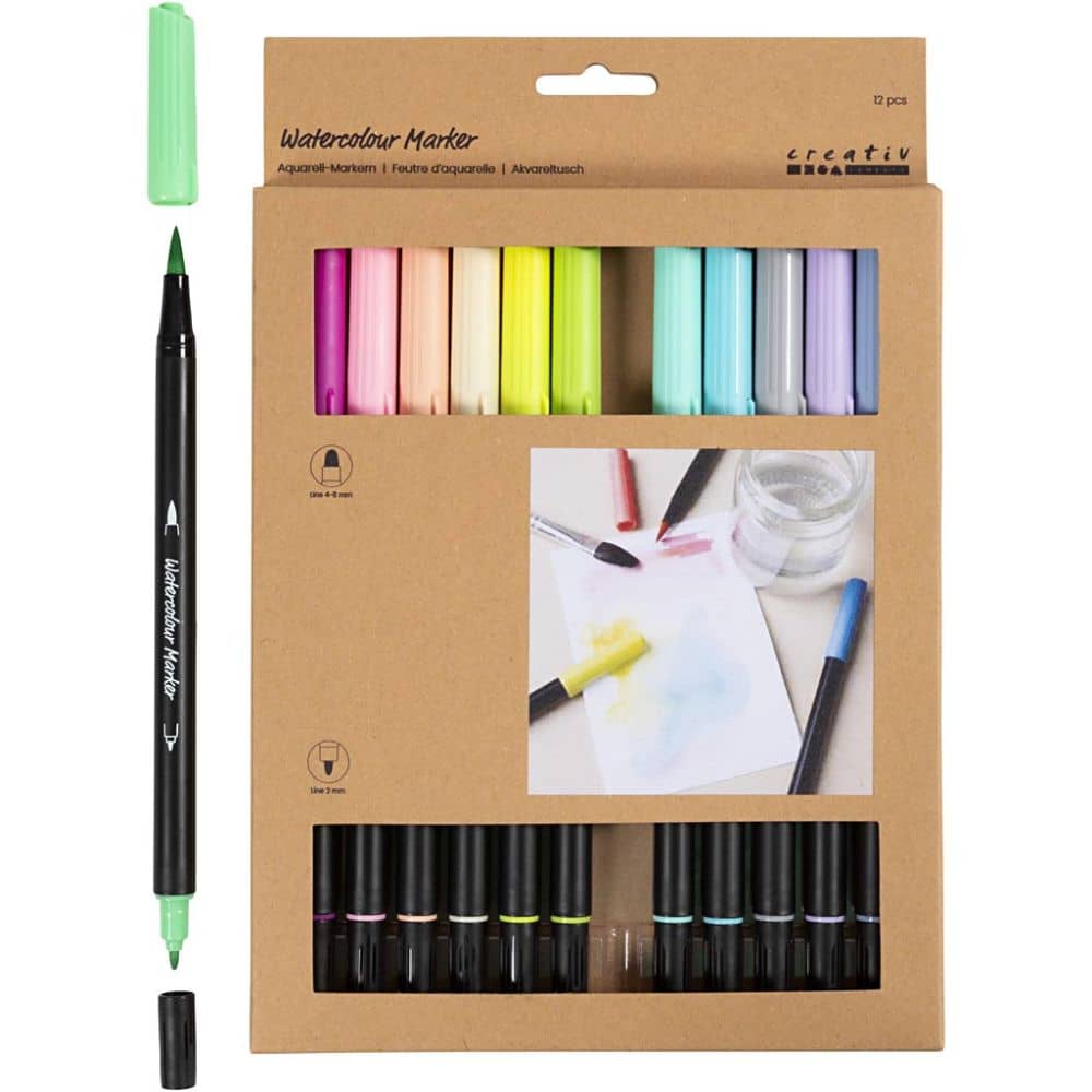 Aquarel stiften