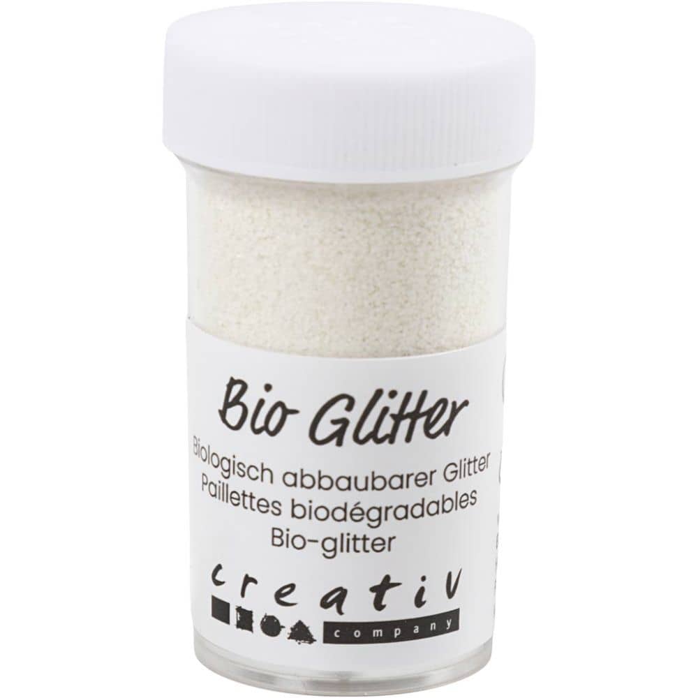 Biologisch afbreekbare glitter