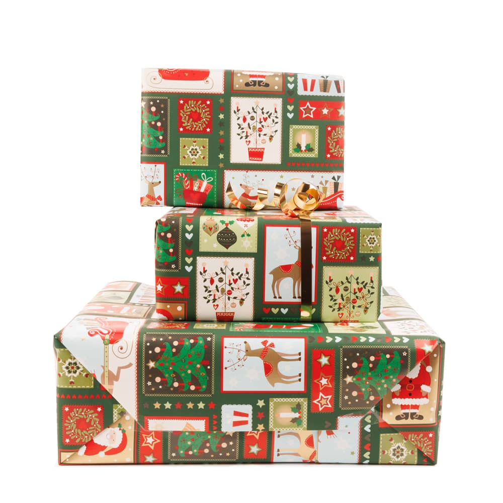 Cadeauverpakking kerst