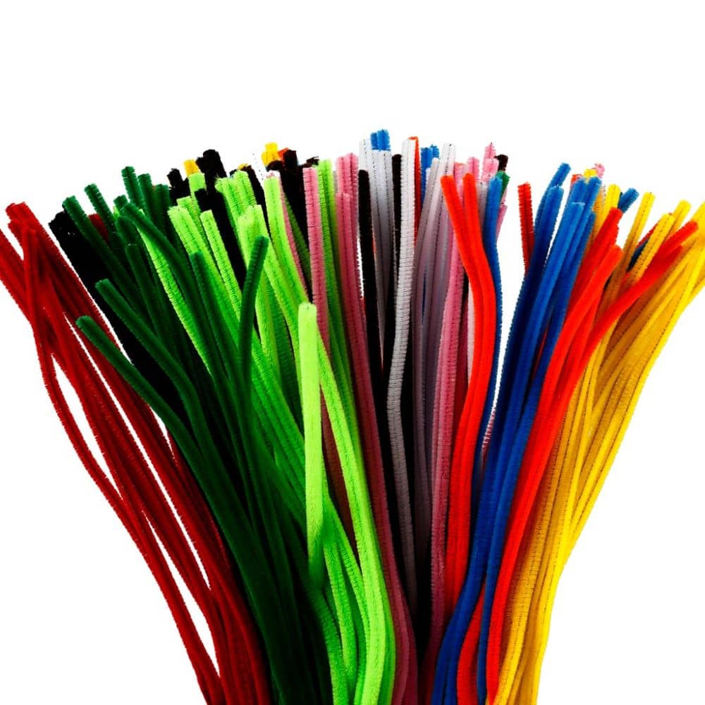 Chenille draad / Pijpenragers 6 mm 200 st