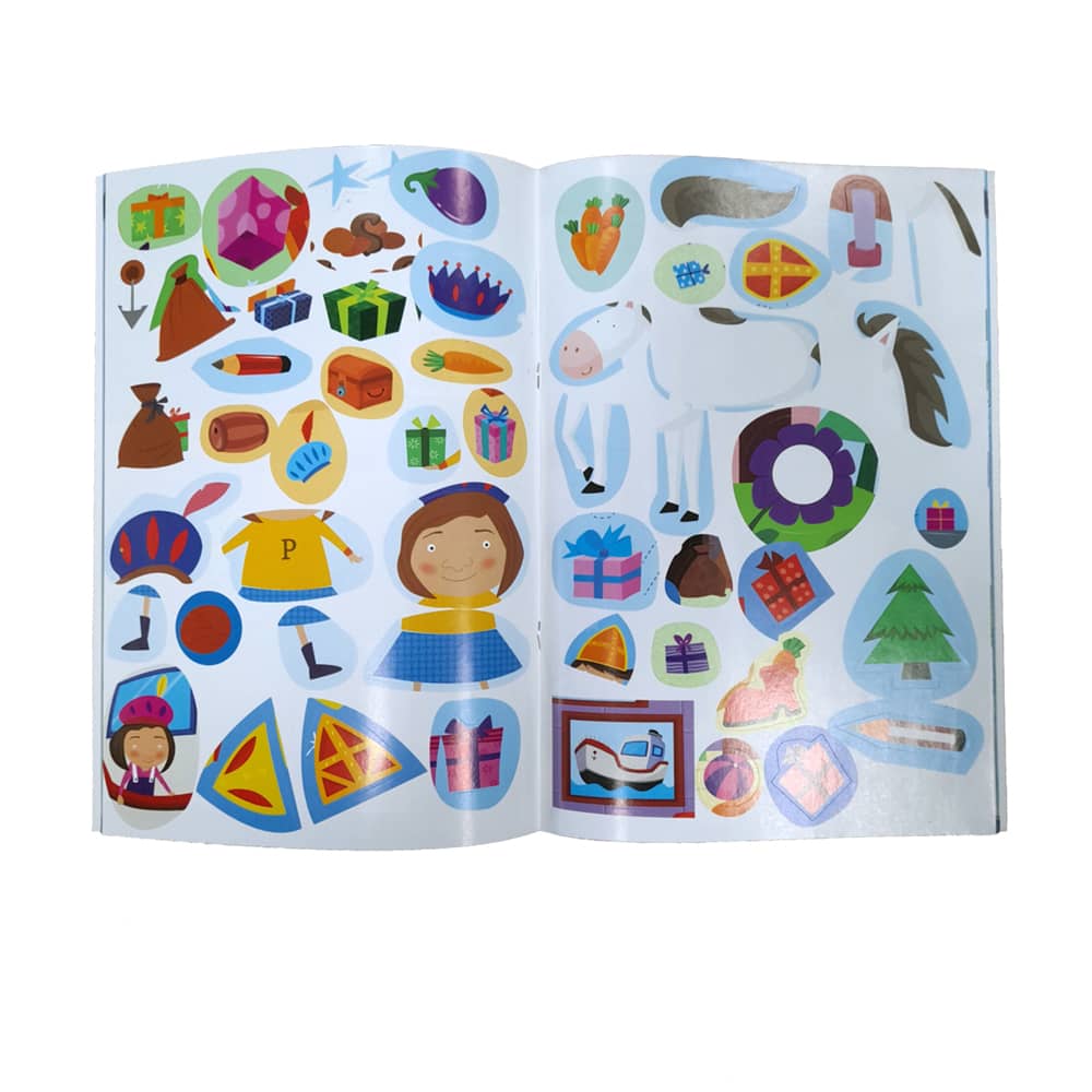 Sinterklaas knutselboek stickers