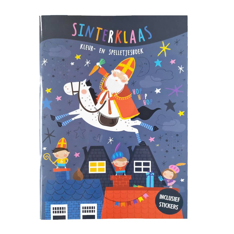 Sinterklaas kleur- en activiteiten boek