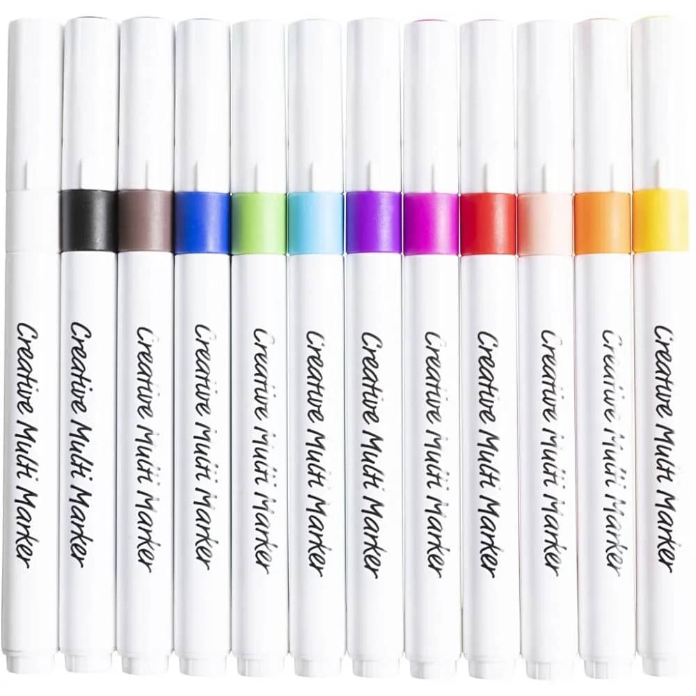 Creatieve Multi Markers - 12 kleuren
