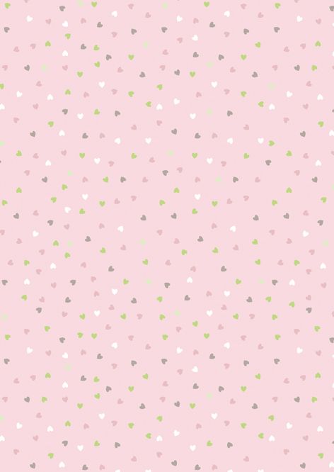 Decopatch Decoupage Papier - Roze met hartjes