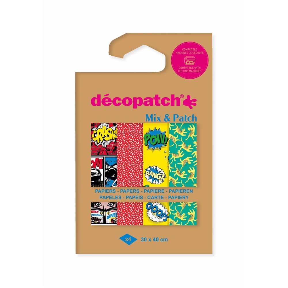 Super Helden decoupagepapier