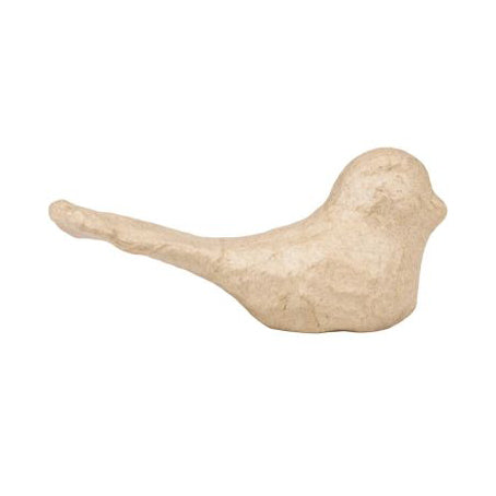 Vogeltje van papier-maché knutselen