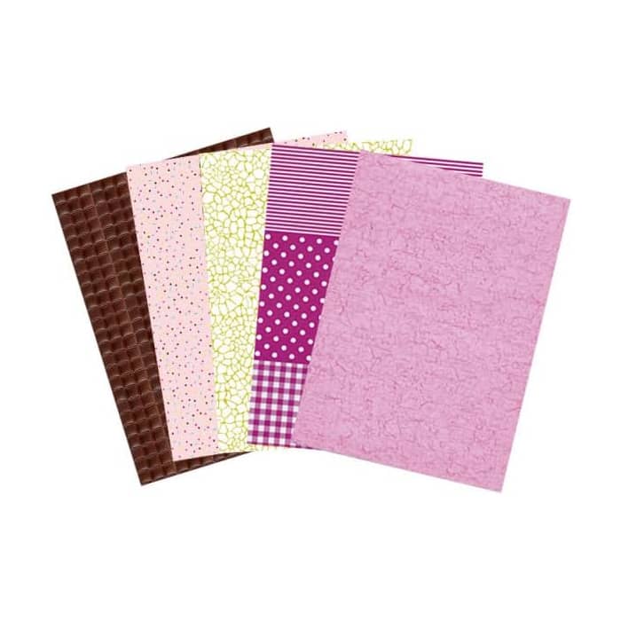 Decopatch Decuopage papier DP003O - Chocolade - roze