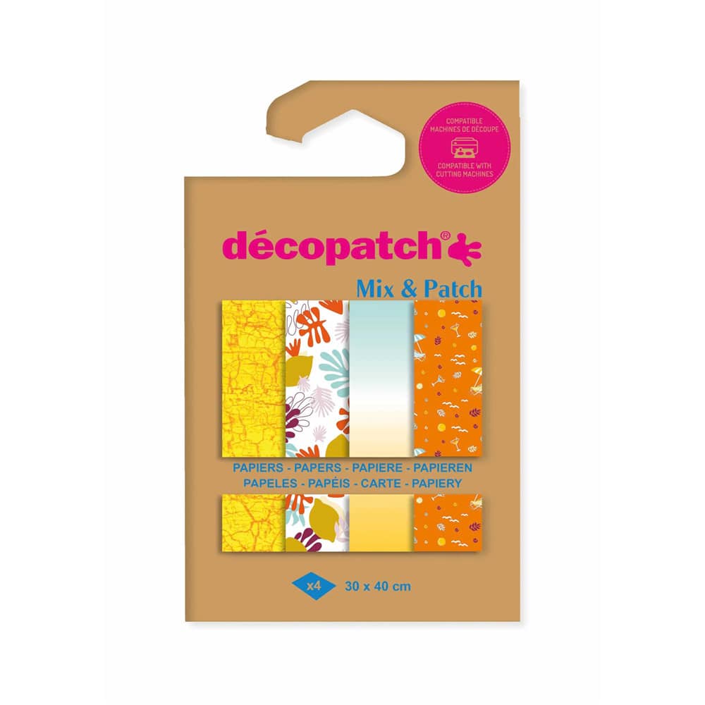 Verpakking decoupage papier van Decopatch