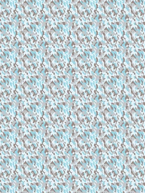 Decopatch papier - leger print lichtblauw