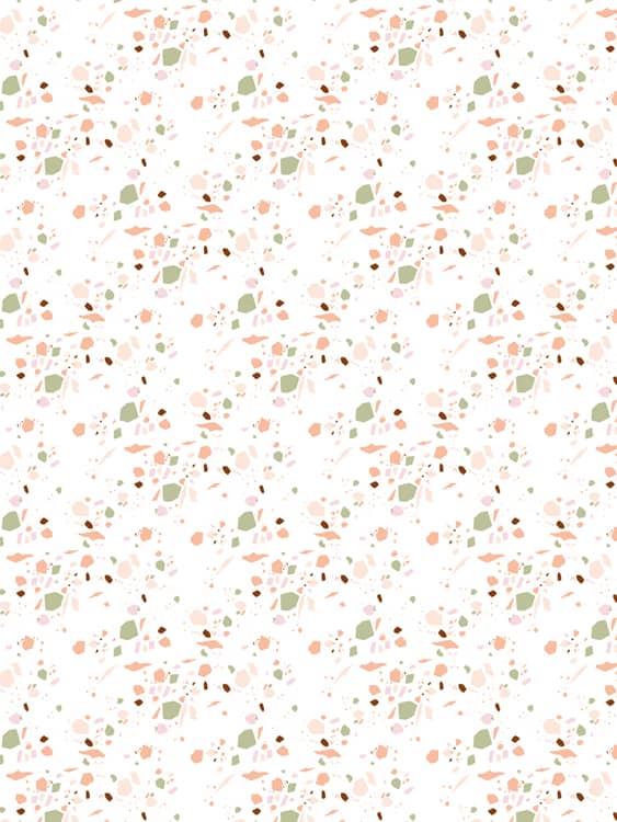 Decoupage papier Olijf groen en roze
