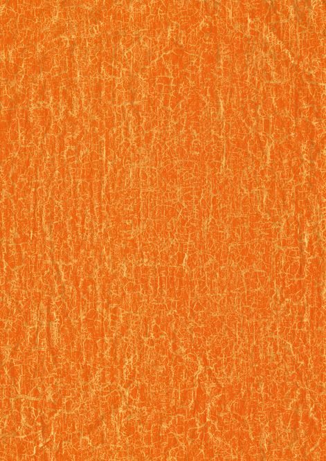 Decoupage papier goud / oranje