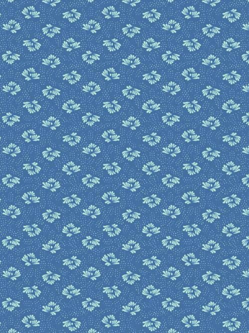 Decoupage papier blauw
