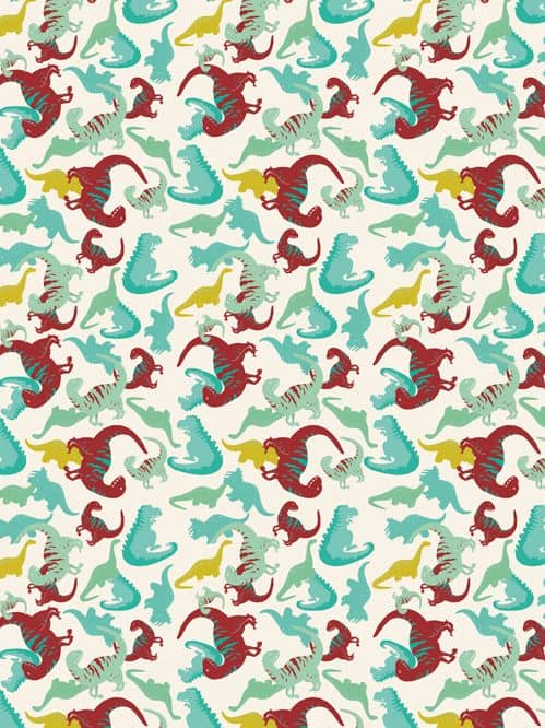 Decopatch Decoupage papier met afbeeldingen van dinosaurussen