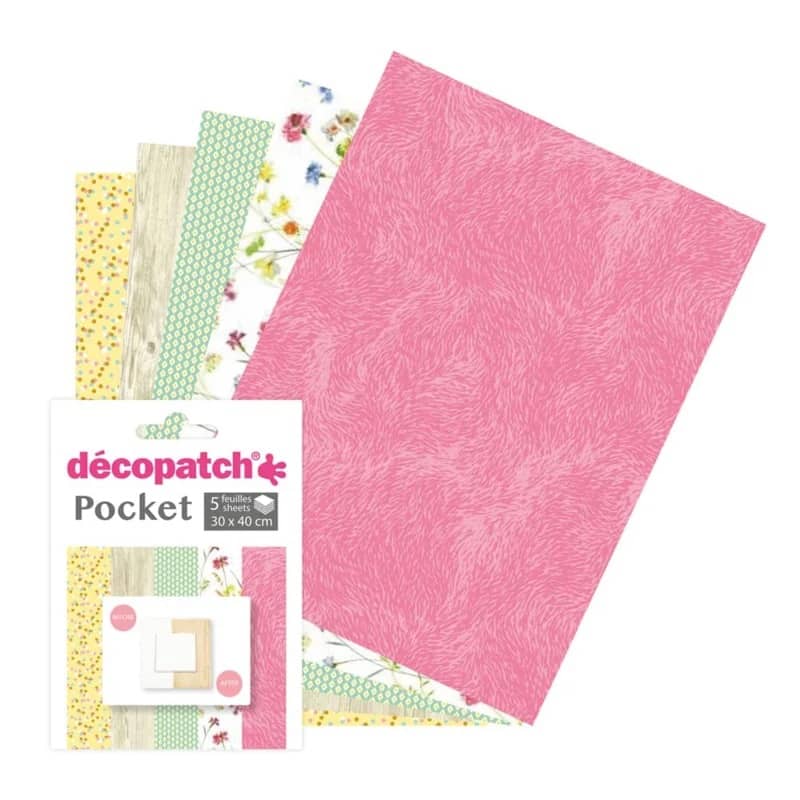 Decoupagepapier Decopatch Pocket 18