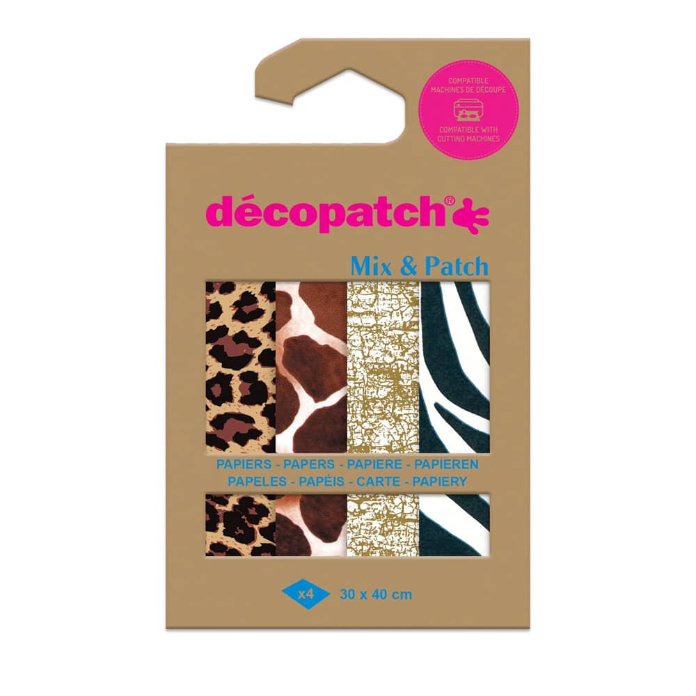 Decopatch decoupage papier dieren prints
