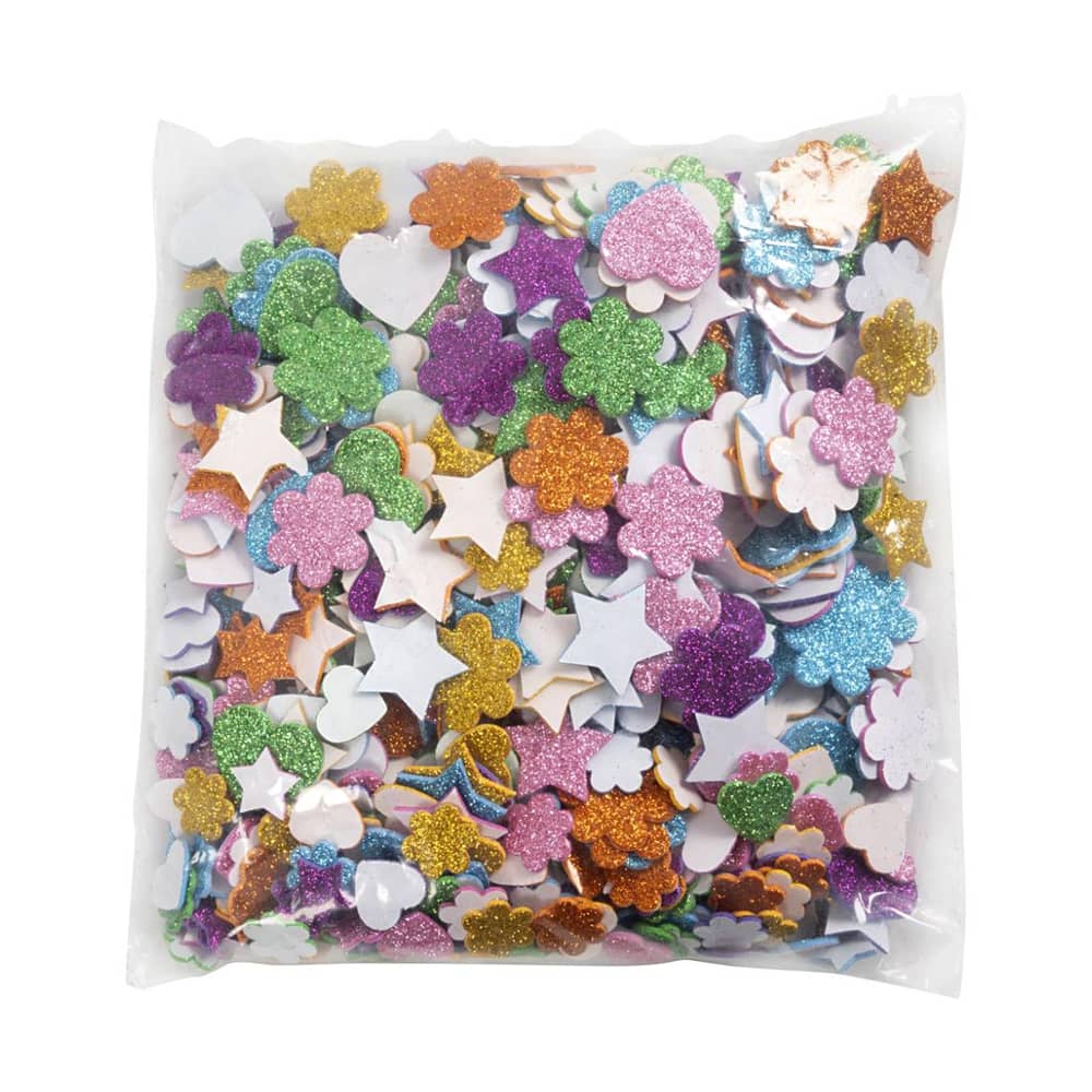 Eva Foam Glitter Figuren 800st