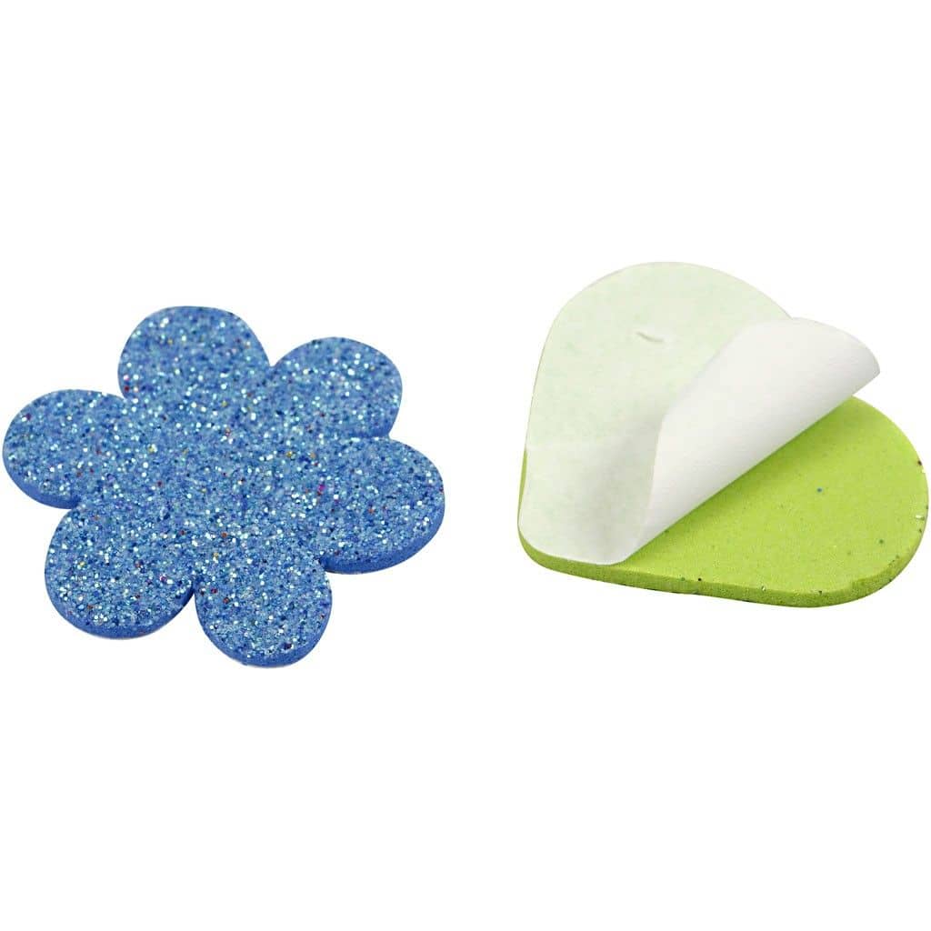 EVA Foam Glitter Figuren Zelfklevend