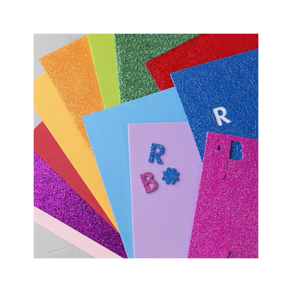 Eva Foam Vellen met en zonder glitter