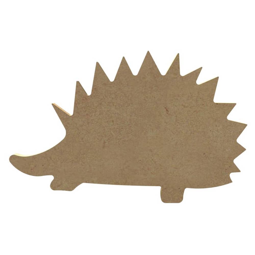 Houten Figuren: Egel van MDF - 18 cm