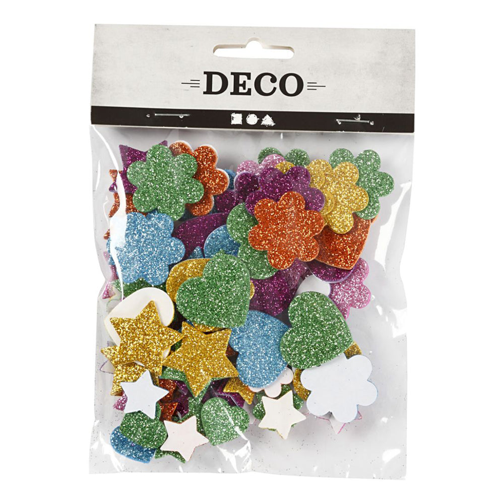 Eva Foam glitter figuren