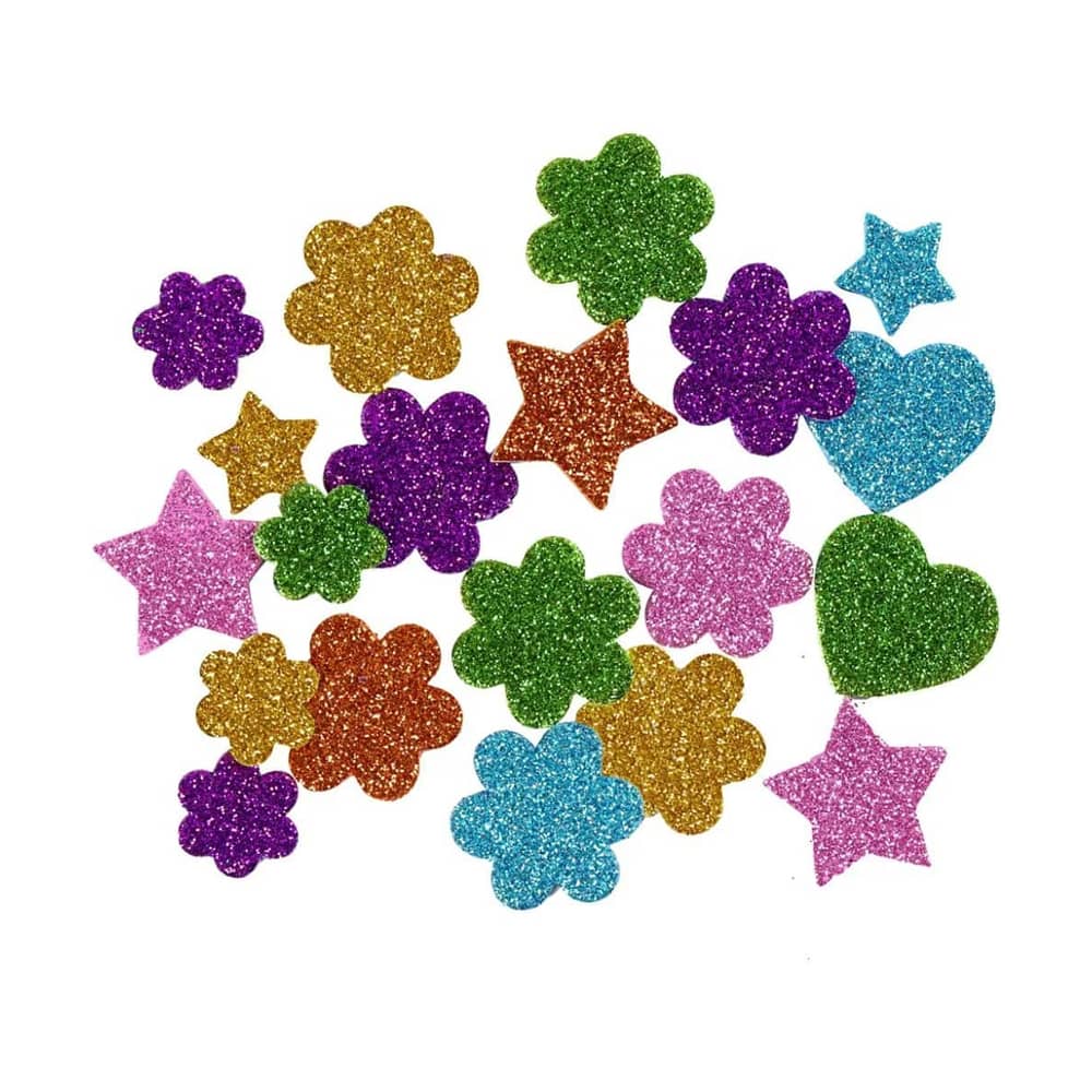 EVA Foam Glitter Figuren