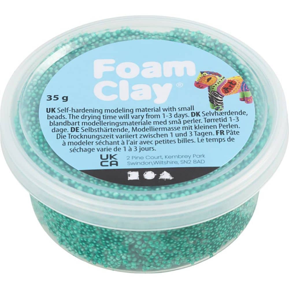 Foam Clay Donkergroen