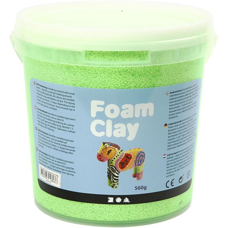 Foam Clay Neon Groen - 560 gram
