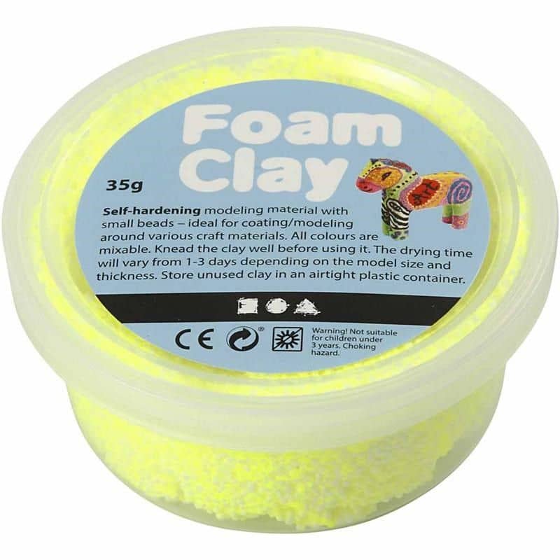 Foam Clay Neongeel - 35 gram