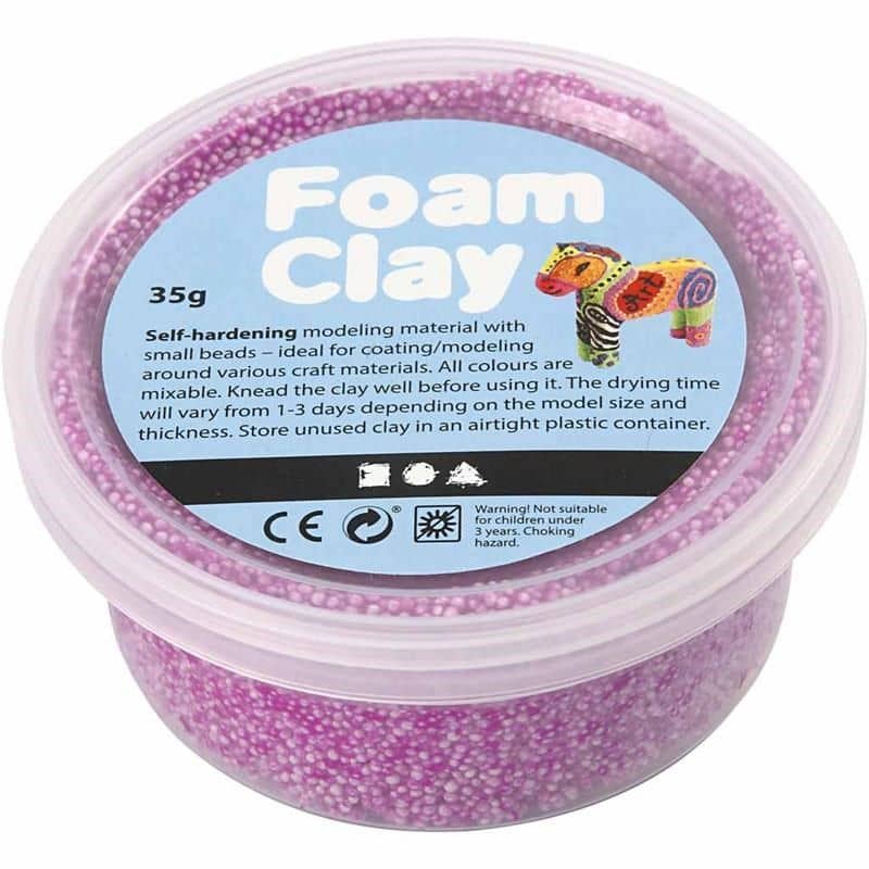 Foam Clay Paars - 35 gram