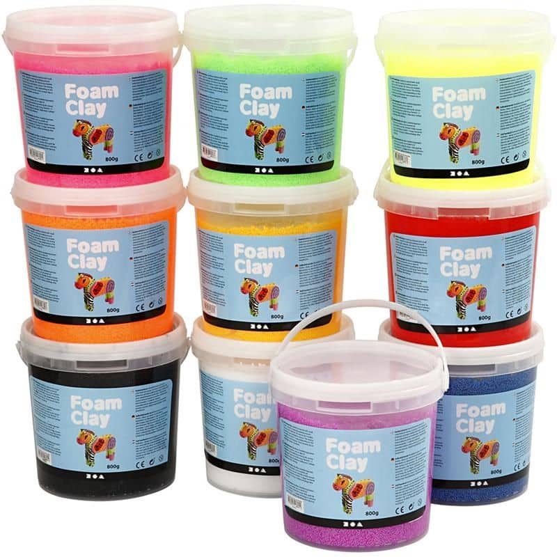 Foam Clay emmers voor grote groepen kinderen