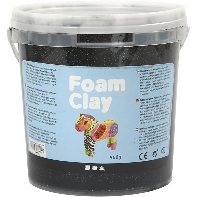 Emmer Foam Clay met zwarte klei