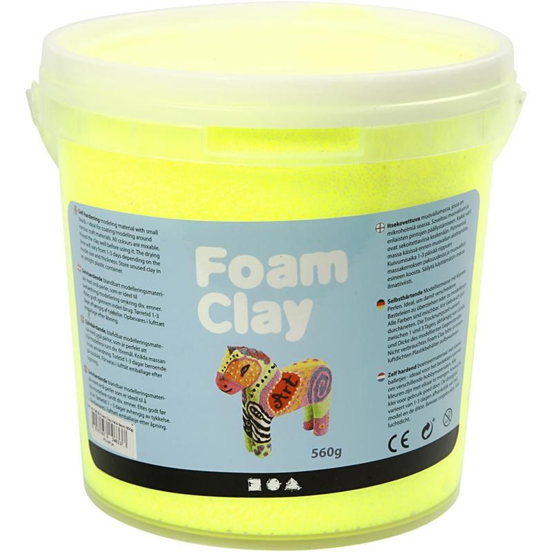 Foam Clay Neon Geel - 560 gram