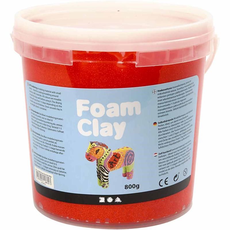 Foam Clay emmer rode klei - 560 gram
