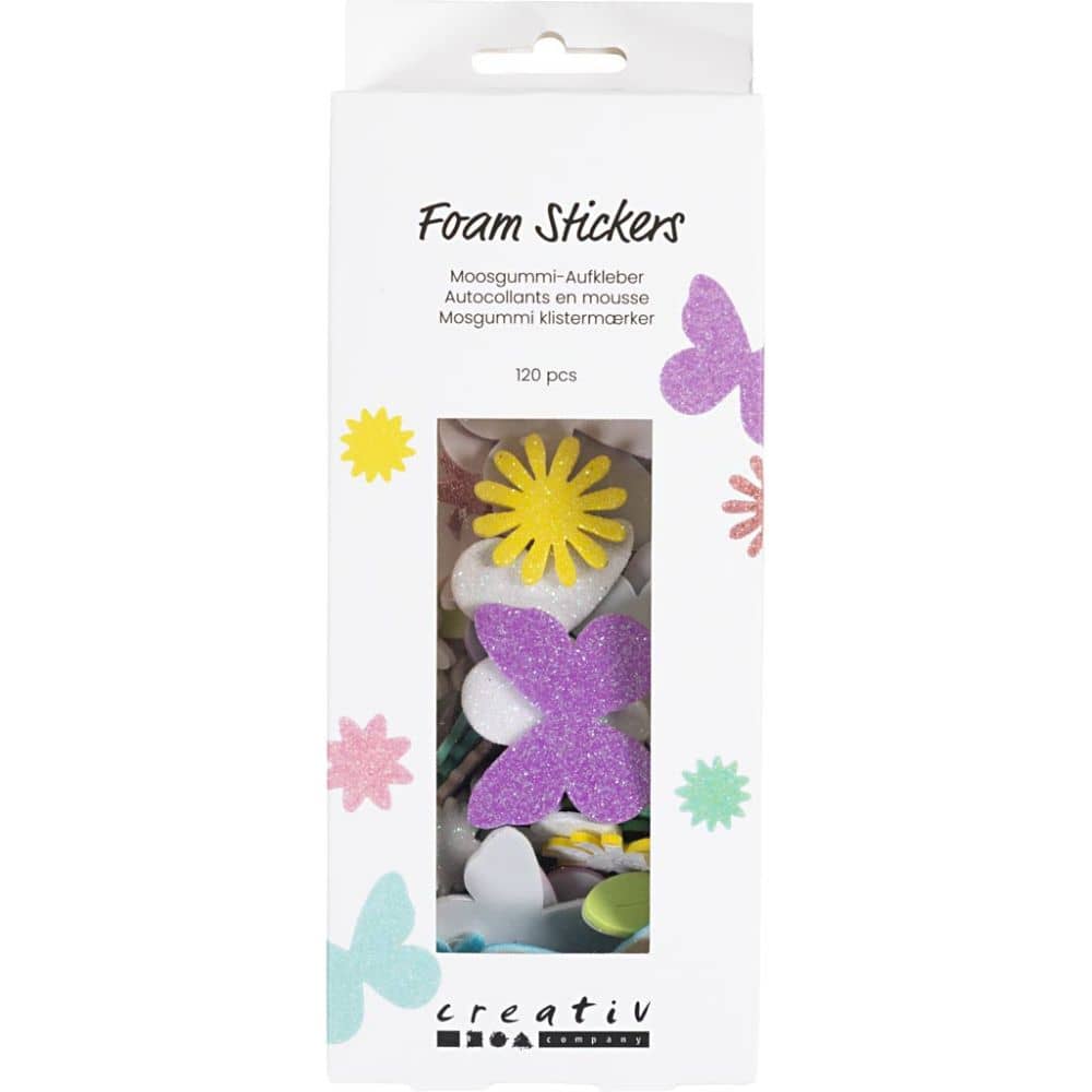 EVA Foam Stickers - 120 stuks