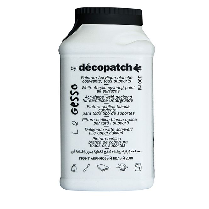 Gesso primer van Decopatch