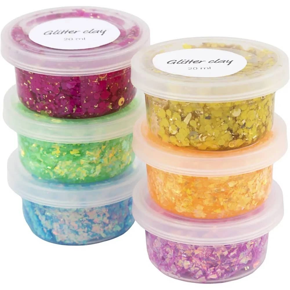 Glitter Clay Iriserend