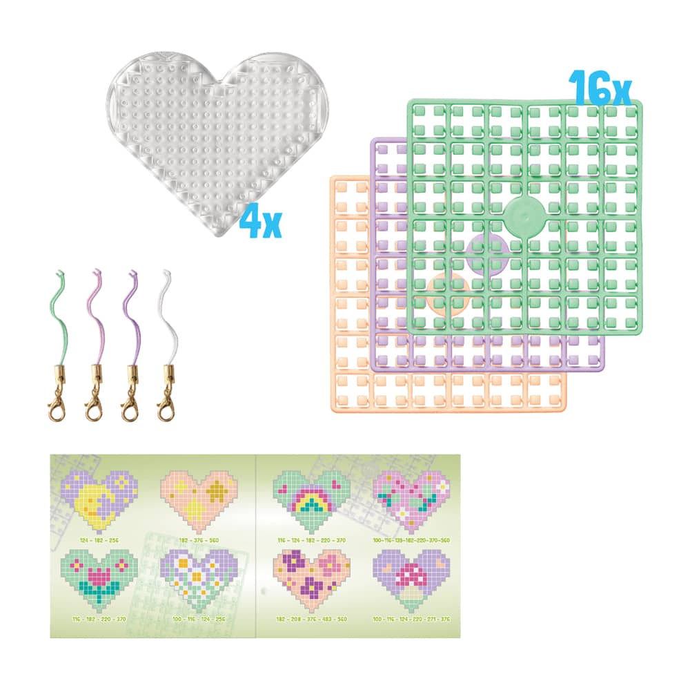 Pixelhobby Hart Sleutelhangers maken