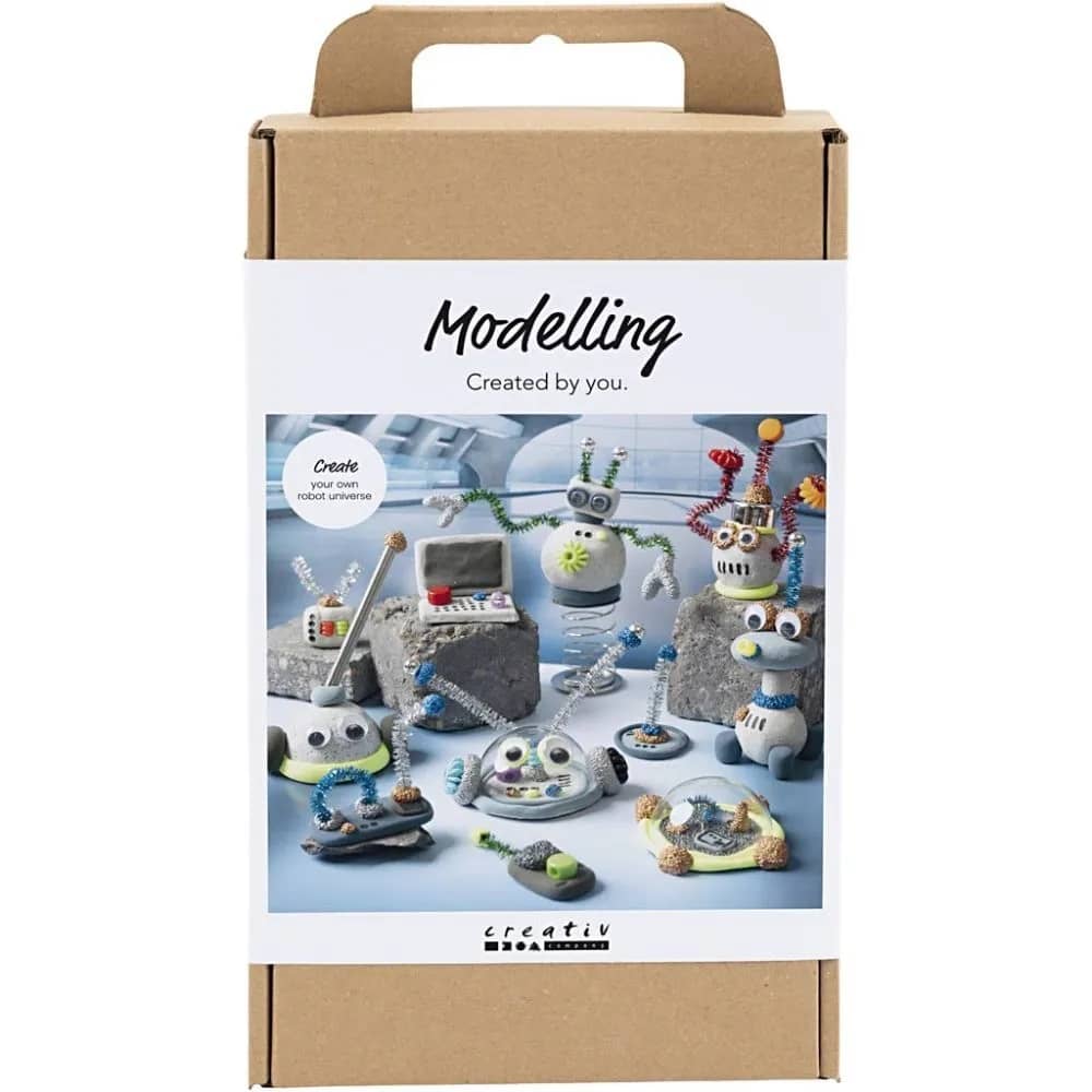 Hobbyset Robots Boetseren van Stone en Silk Clay