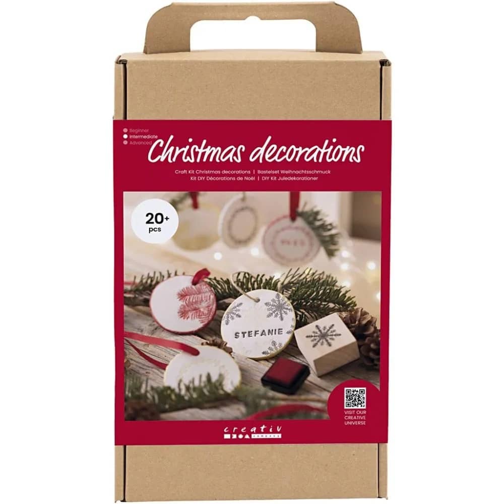 Hobbyset Kerstornamenten van klei