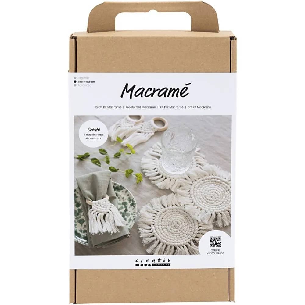 Hobbyset macrame tafeldecoratie