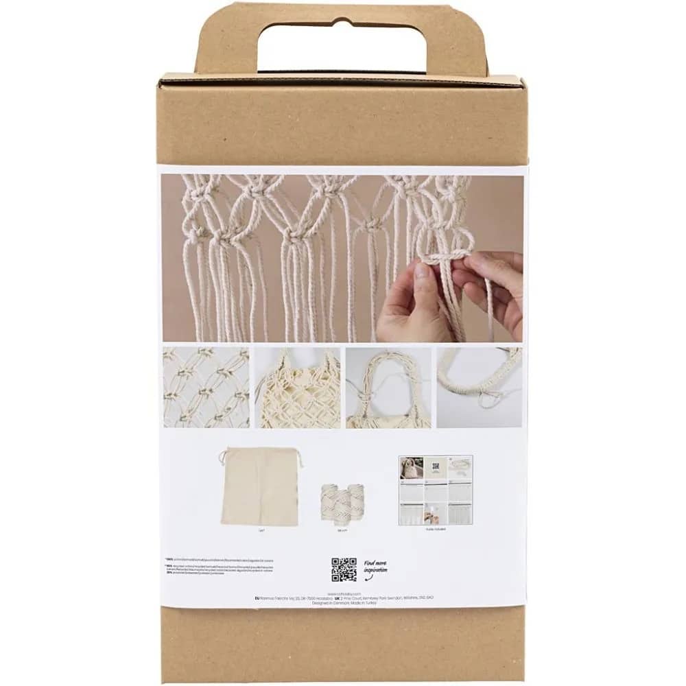 Hobbyset macrame tas
