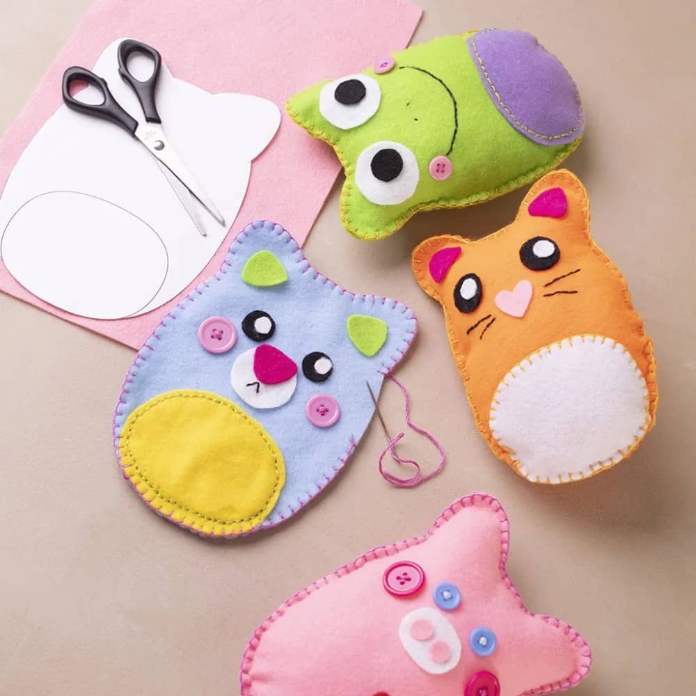 Knutselidee knuffels maken