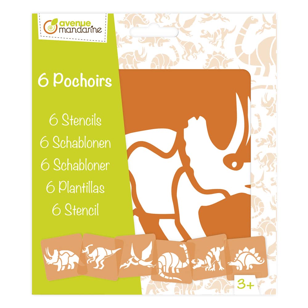 Sjablonen van dinosaurussen