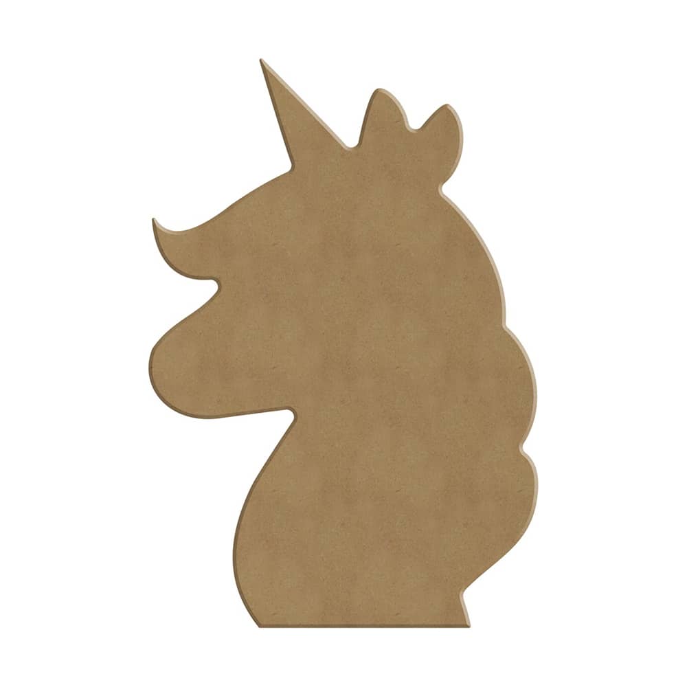 MDF Eenhoorn | 16,5 x 11 cm